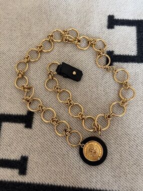 Balmain Vintage Chain Coin Belt